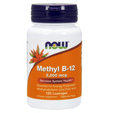 Methyl B-12 with Folic Acid, 5000mcg - 120 lozenges
