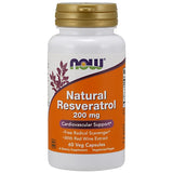 Natural Resveratrol with Red Wine Extract, 200mg - 60 vcaps