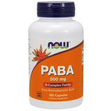PABA, 500mg - 100 caps