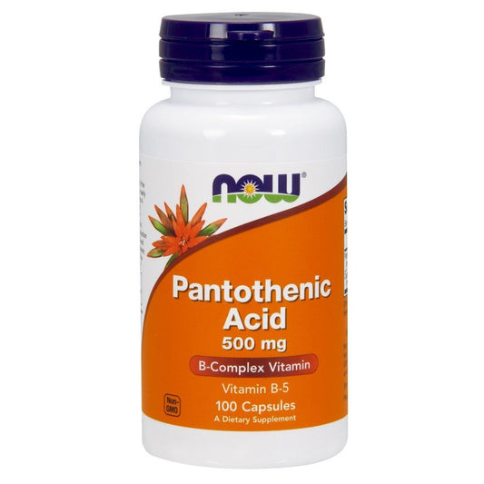 Pantothenic Acid, 500mg - 100 caps