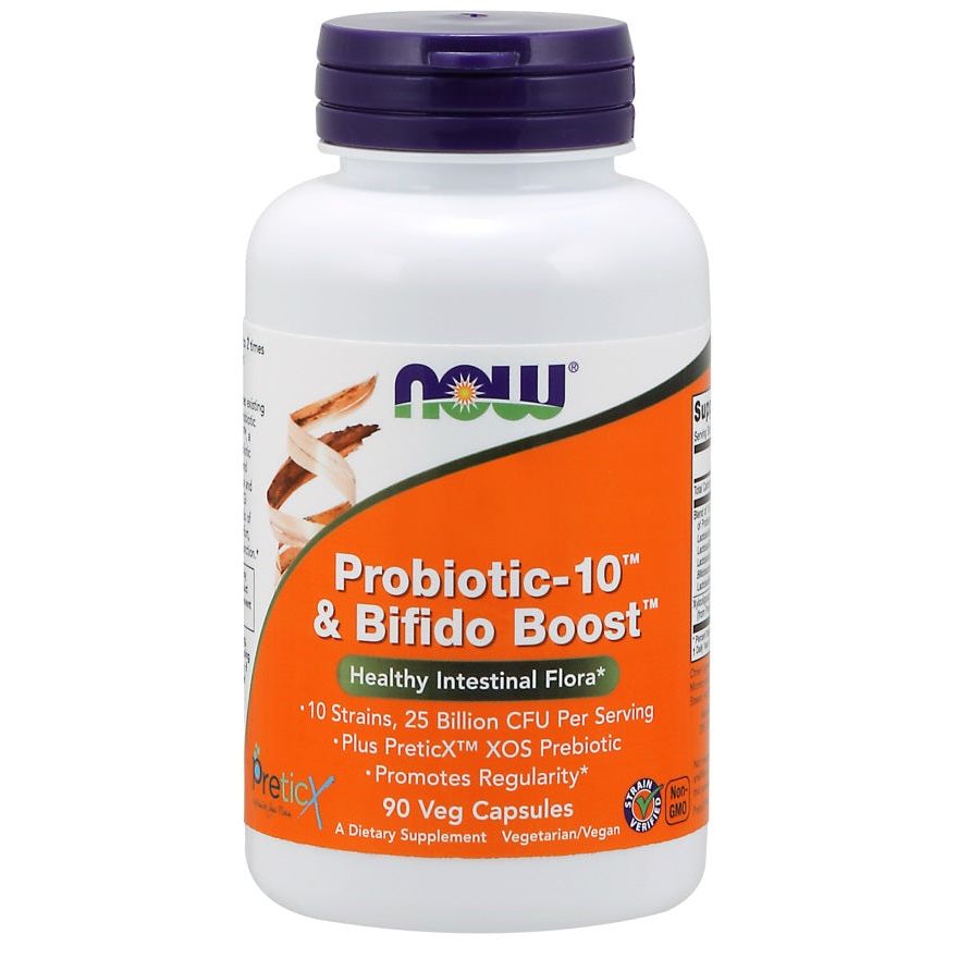 Probiotic-10 & Bifido Boost - 90 vcaps