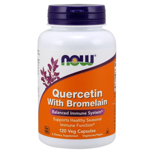 Quercetin with Bromelain - 120 vcaps