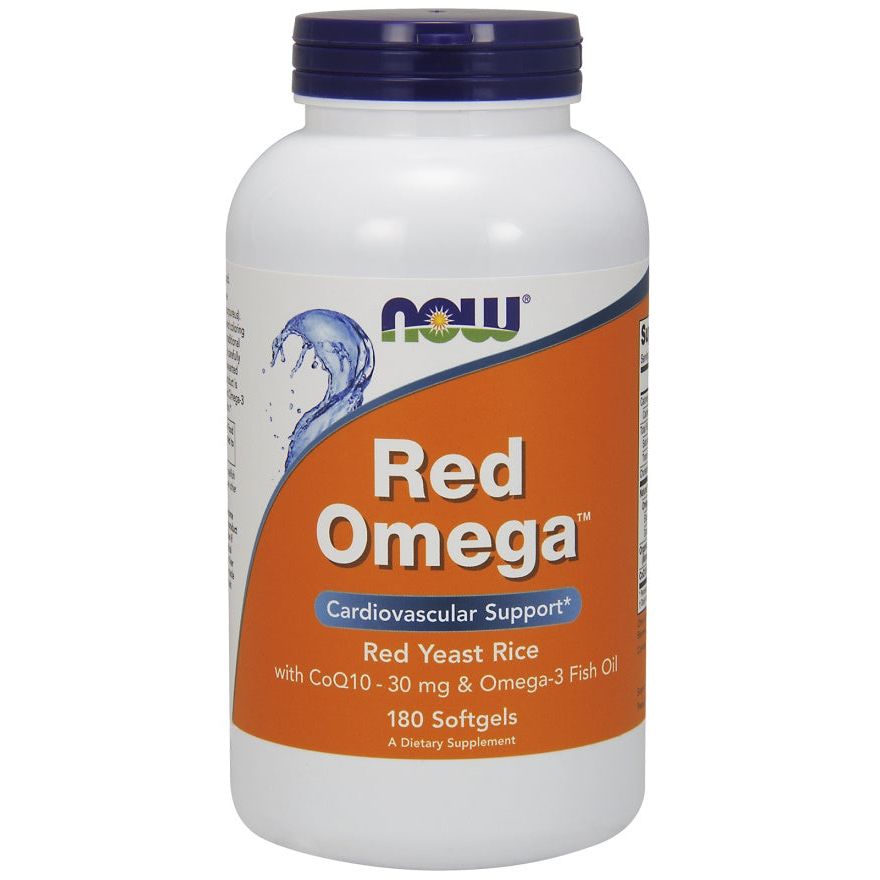 Red Omega (Red Yeast Rice) - 180 softgels