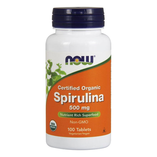 Spirulina, 500mg - 100 tablets