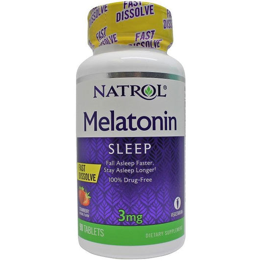 Melatonin Fast Dissolve, 3mg - 90 tablets
