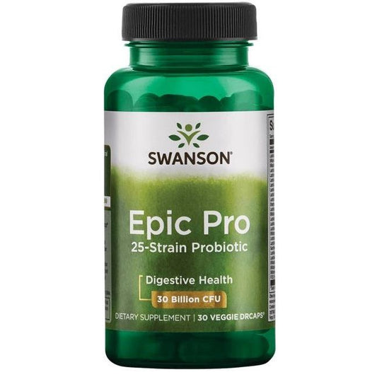 Epic Pro 25-Strain Probiotic - 30 vcaps