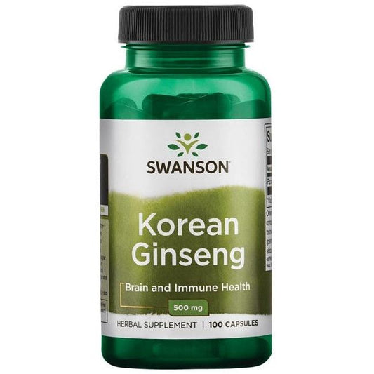 Korean Ginseng, 500mg - 100 caps