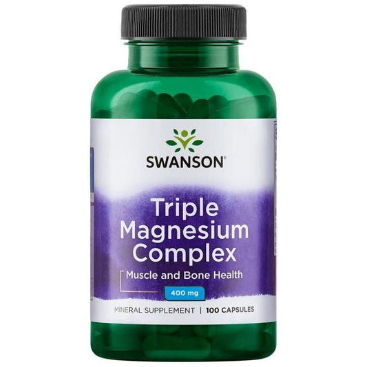 Triple Magnesium Complex, 400mg - 100 caps