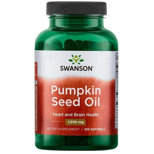 Pumpkin Seed Oil, 1000mg - 100 softgels