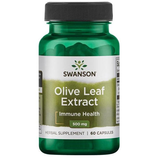 Olive Leaf Extract, 500mg - 60 caps