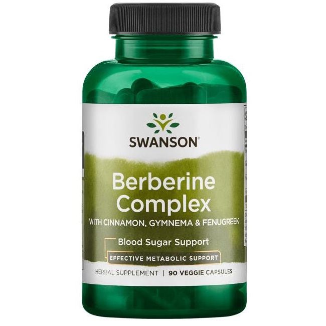 Berberine Complex with Cinnamon, Gymnema & Fenugreek - 90 vcaps
