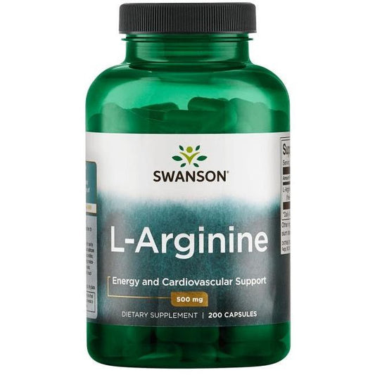 L-Arginine, 500mg - 200 caps