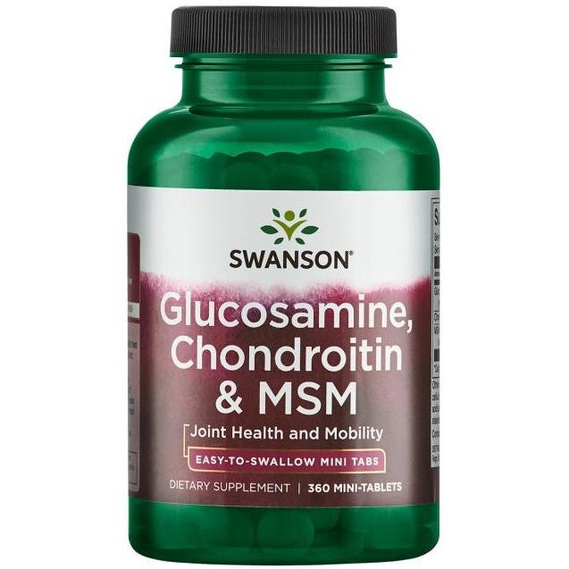 Glucosamine, Chondroitin & MSM - 360 mini-tablets