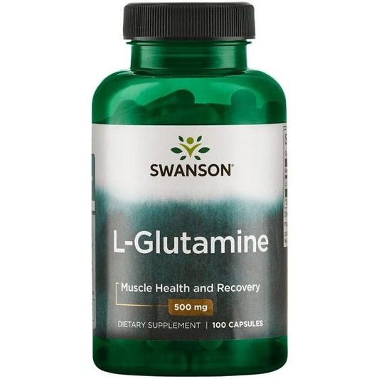 L-Glutamine, 500mg - 100 caps