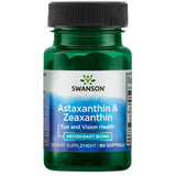Astaxanthin & Zeaxanthin - 60 softgels