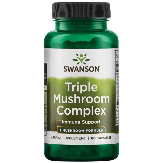Triple Mushroom Standardized Complex - 60 caps