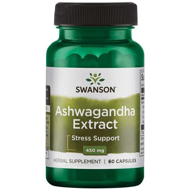Ashwagandha Extract, 450mg - 60 caps