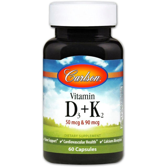 Vitamin D3 + K2 - 60 caps