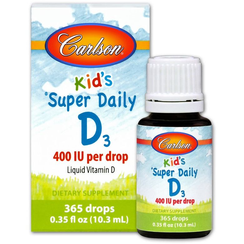 Kid's Super Daily D3, 400 IU - 10 ml.