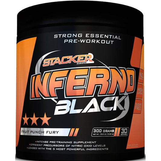 Inferno Black, Fruit Punch Fury - 300 grams