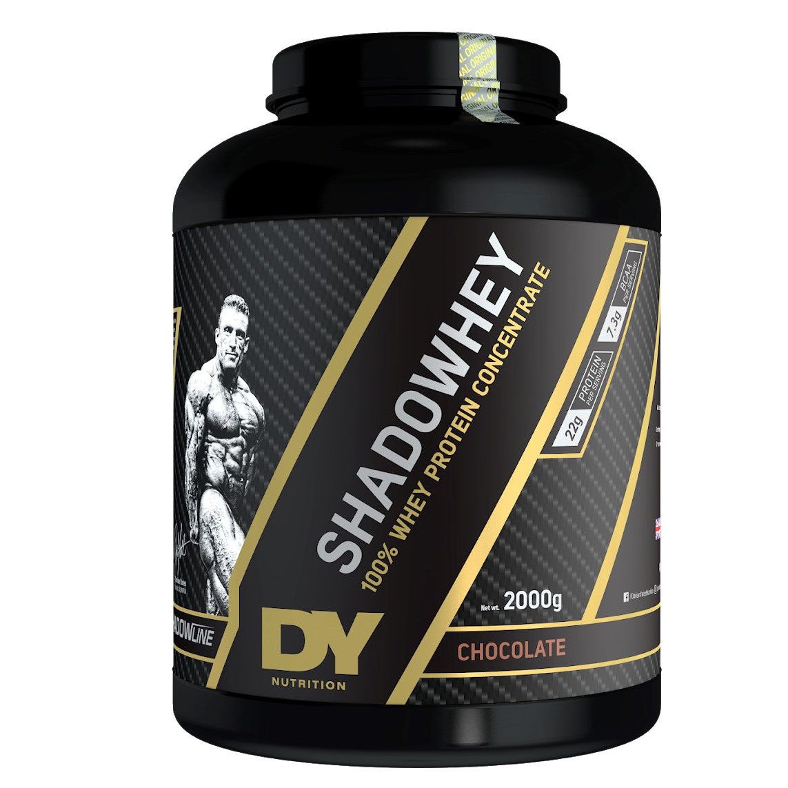 ShadoWhey Concentrate, Chocolate - 2000 grams