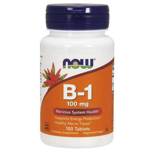 Vitamin B-1 Thiamine, 100mg - 100 tablets