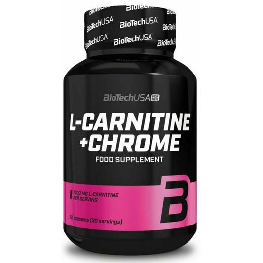 L-Carnitine + Chrome - 60 caps