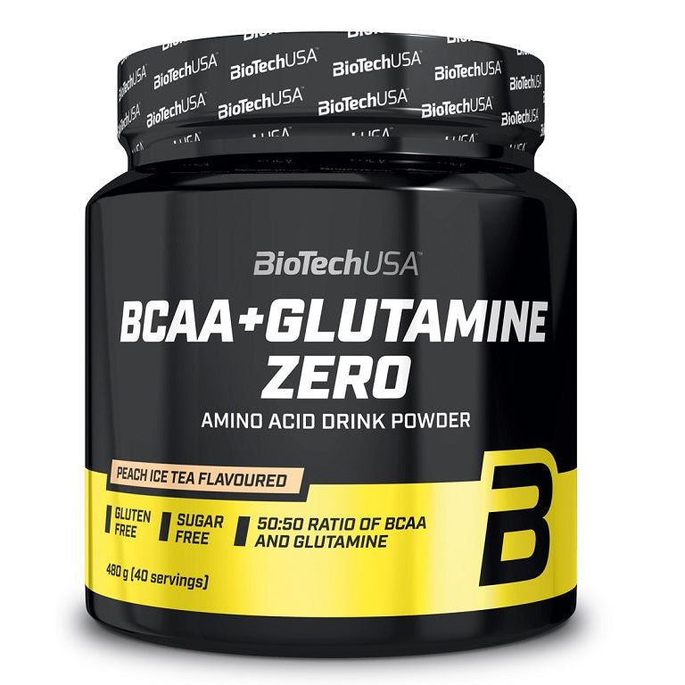 BCAA + Glutamine Zero, Lemon - 480 grams