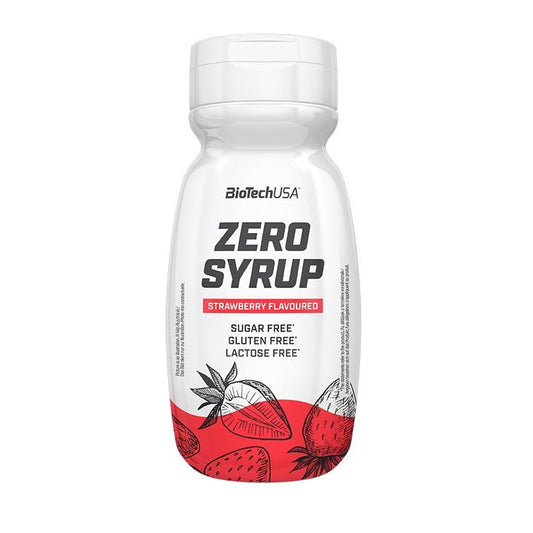 Zero Syrup, Strawberry - 320 ml.