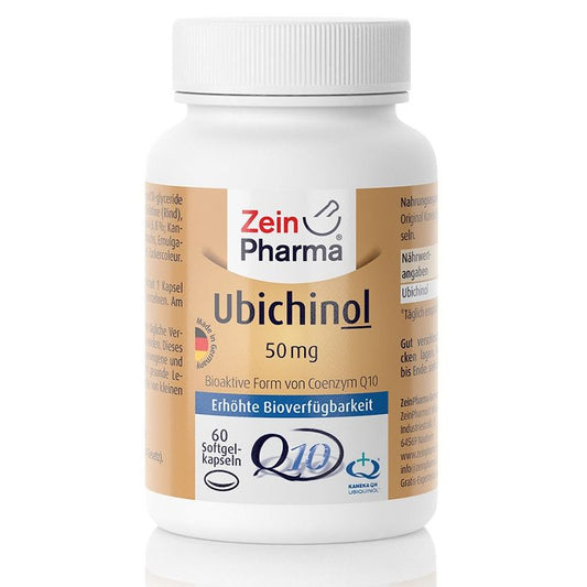 Ubiquinol, 50mg - 60 caps