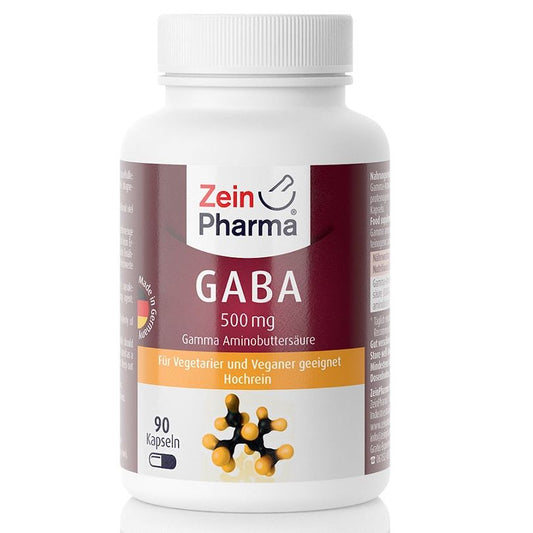 GABA, 500mg - 90 caps