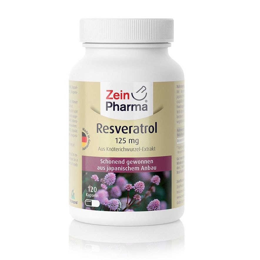 Resveratrol, 125mg - 120 caps