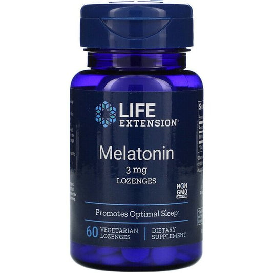 Melatonin, 3mg - 60 vegetarian lozenges