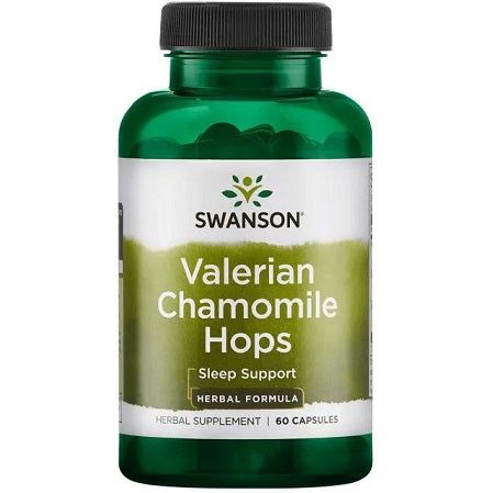 Valerian, Chamomile & Hops - 60 caps
