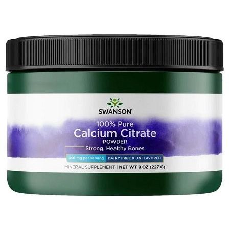 Calcium Citrate Powder, 100% Pure and Dairy-Free - 227 grams