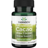 Full Spectrum Cacao (Raw Cocoa), 400mg - 60 caps