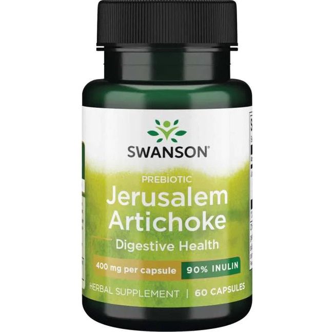 Prebiotic Jerusalem Artichoke, 400mg - 60 caps