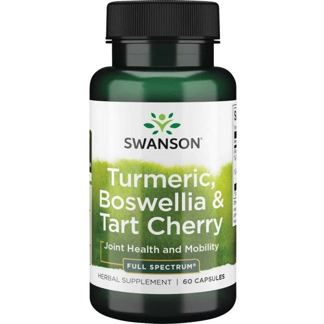 Turmeric, Boswellia & Tart Cherry - 60 caps