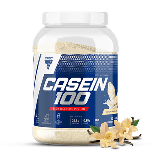 Casein 100, Vanilla - 600 grams