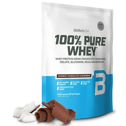 100% Pure Whey, Coconut Chocolate - 1000 grams