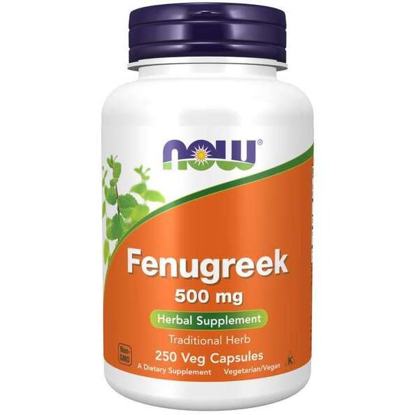 Fenugreek, 500mg - 250 vcaps