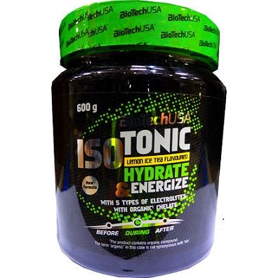 IsoTonic, Lemon Ice Tea - 600 grams