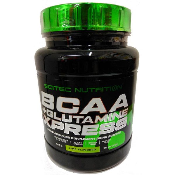 BCAA + Glutamine XPress, Lime - 600 grams