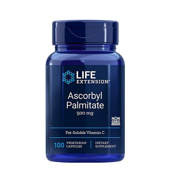 Ascorbyl Palmitate, 500mg - 100 vcaps