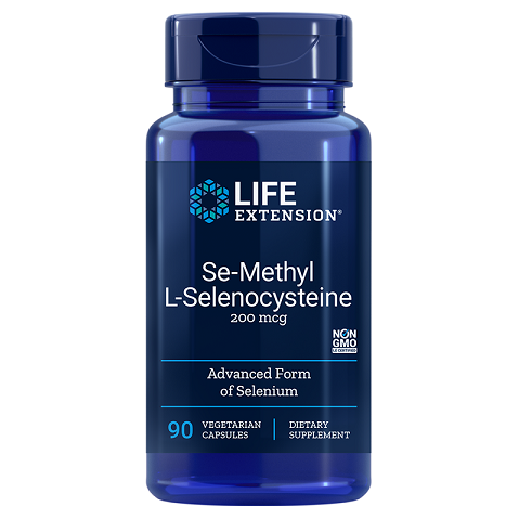 Se-Methyl L-Selenocysteine, 200mcg - 90 vcaps