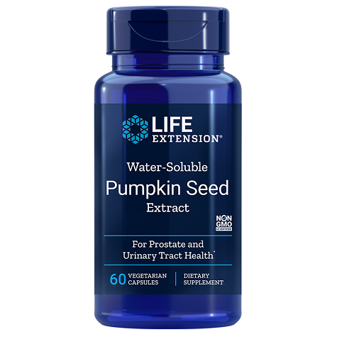Pumpkin Seed Extract, Water-Soluble - 60 vcaps