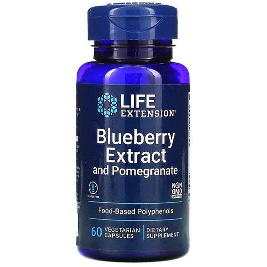 Blueberry Extract with Pomegranate - 60 vcaps