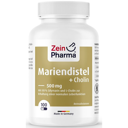 Milk Thistle + Choline, Liver Complex - 100 caps