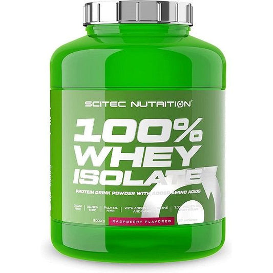 100% Whey Isolate, Raspberry - 2000 grams