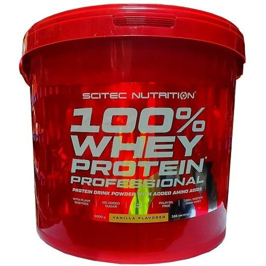 100% Whey Protein Professional, Strawberry - 5000 grams